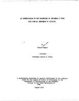 An investigation of the properties of influenza B virus with special reference to toxicity