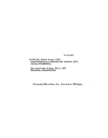 Perceptions of secondary school site characteristics