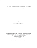 The effect of a specific activity program on children with low muscular fitness