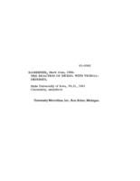 The reaction of nickel with vicinal-dioximes