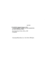A probabilistic model of hog-marketing in east-central Iowa