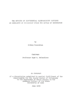 The effects of differential reinforcement patterns on certainty of prediction under two levels of motivation