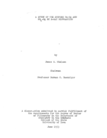 A study of the systems Na-Hg and NH₄-Hg by X-ray diffraction