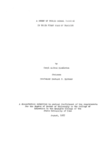 A study of public school teachers in their first year of teaching