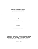 Structure in a Winding Stair: a study of George Herbert