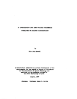 An investigation into some possible audiometric correlates of auditory discrimination