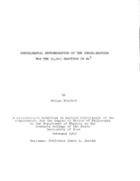 Experimental determination of the cross-section for the (n,2n) reaction in Be9