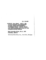 Part I: The vacuum thermal decomposition of some mixed praseodymium-ytterbium oxides; Part II: Phase and crystallographic study of the terbium-oxygen system