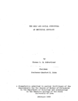 The self and social structure: an empirical approach