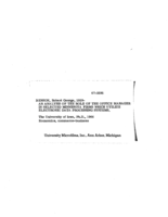 An analysis of the role of the office manager in selected Minnesota firms which utilize electronic data processing systems