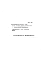 Development of the perithecium of Ceratocystis fimbriata