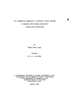 The professional preparation of secondary school teachers in selected North Central Association colleges and universities
