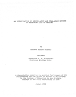 An investigation of amount-limit and time-limit methods of measuring rate of reading