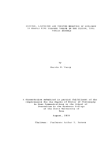 Reading, listening and viewing behavior of children in grades five through twelve in the Tipton, Iowa public schools