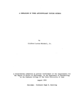 A comparison of three anticonvulsant testing methods