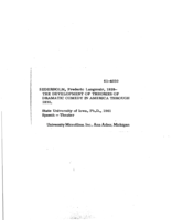 The development of theories of dramatic comedy in America through 1830