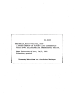 A comparison of Soviet and commonly used Iowa elementary arithmetic texts