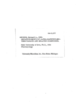 Hepatotoxicity of alpha-naphthylisothiocyanate and related compounds