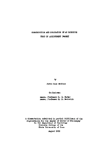 Construction and evaluation of an objective test of achievement imagery