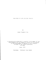 The wings of love and two stories