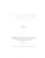 An experimental study of the relative effectiveness of Negroes and whites in achieving racial attitude change via kinescope recordings