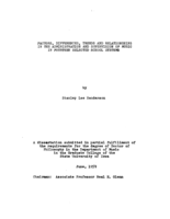 Factors, differences, trends and relationships in the administration and supervision of music in fourteen selected school systems
