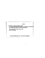 A cinefluorographic study of selected aspects of coarticulation of speech sounds