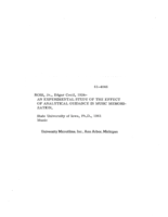 An experimental study of the effect of analytical guidance in music memorization