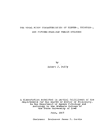 The vocal pitch characteristics of eleven-, thirteen-, and fifteen-year-old female speakers