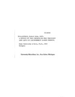 A study of the church in the thought and life of Archbishop James Ussher