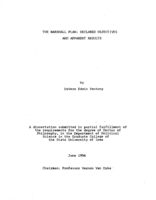 The Marshall Plan: declared objectives and apparent results