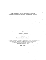 Runway performance and rate of drinking as functions of sucrose concentration and amount of consumatory activity