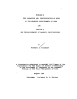 Problem 1: The isolation and identification of some of the odorous constituents of corn: and Problem 2: Gas chromatography of racemic modifications