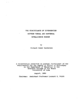 The significance of divergencies between verbal and nonverbal intelligence scores