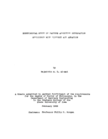 Experimental study of factors affecting oxygenation efficiency with diffused air aeration