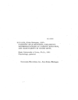 Parents' self-reports, children's representations of parent behavior, and masculinity in young boys