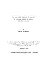 The development in America of theories of directing as found in American writings, 1914-1930
