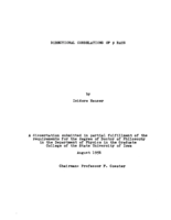 Directional correlations of [beta] rays