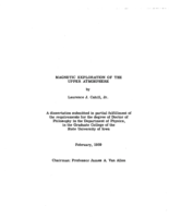 Magnetic exploration of the upper atmosphere
