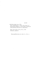 The effects of a daily and two day per week physical education program upon motor fitness of children