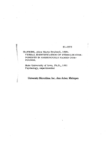 Verbal identification of stimulus components in ambiguously named compounds