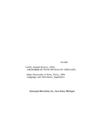 Archaisms in four novels of chivalry