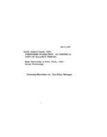 Friendship formation: an empirical test of balance theory