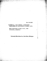 Acid-base equilibria in anhydrous formic acid