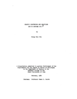 Elastic scattering and reactions due to protons on O¹⁸