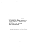An investigation of some aspects of inclusion formation in pharmaceutical systems