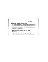 An experimental study of a technique of intraesophageal pressure measurement as a method for estimating subglottic pressure
