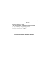 The development of religious consciousness in the works of Manfred Hausmann