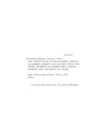The effects of overlearning, initial learning ability and review upon the music memory of junior high school cornet and trumpet players