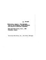 The bromination of cis-stilbene, transstilbene and tolan in ethylene chloride